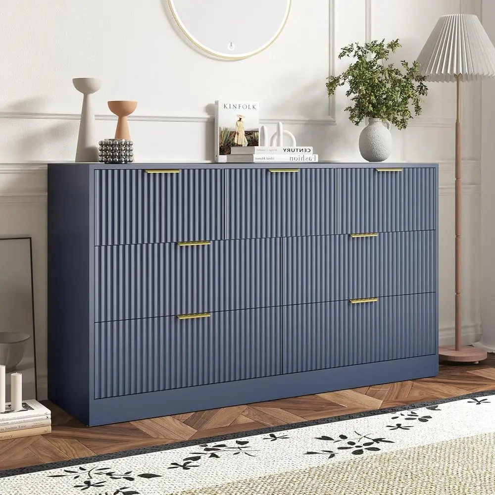 Bedroom Furniture - خزانة ملابس عريضة بعرض 55 بوصة