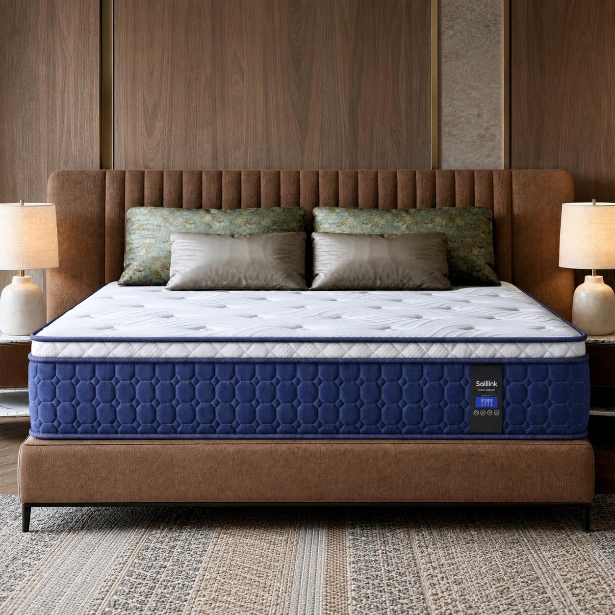 Memory Foam Mattress In A Box Queen - مرتبة بحجم كوين، مرتبة هجينة بارتفاع
