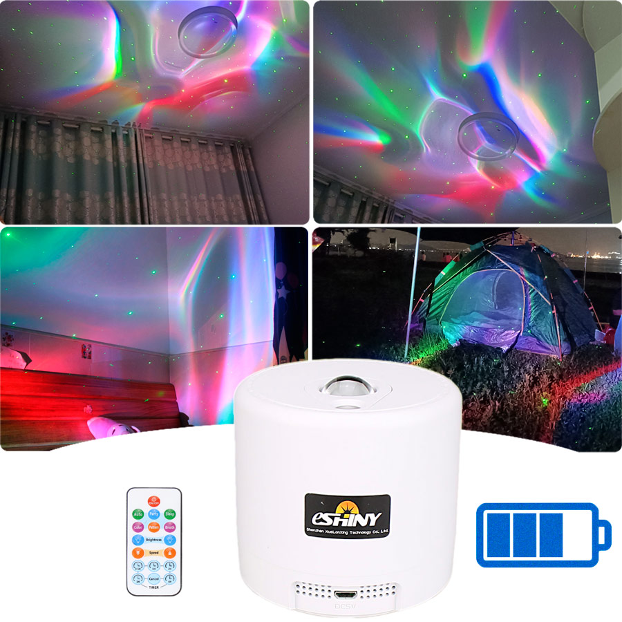 Floating Nightstand With Led Light - SA204 RGB LED محفز أورورا العارض