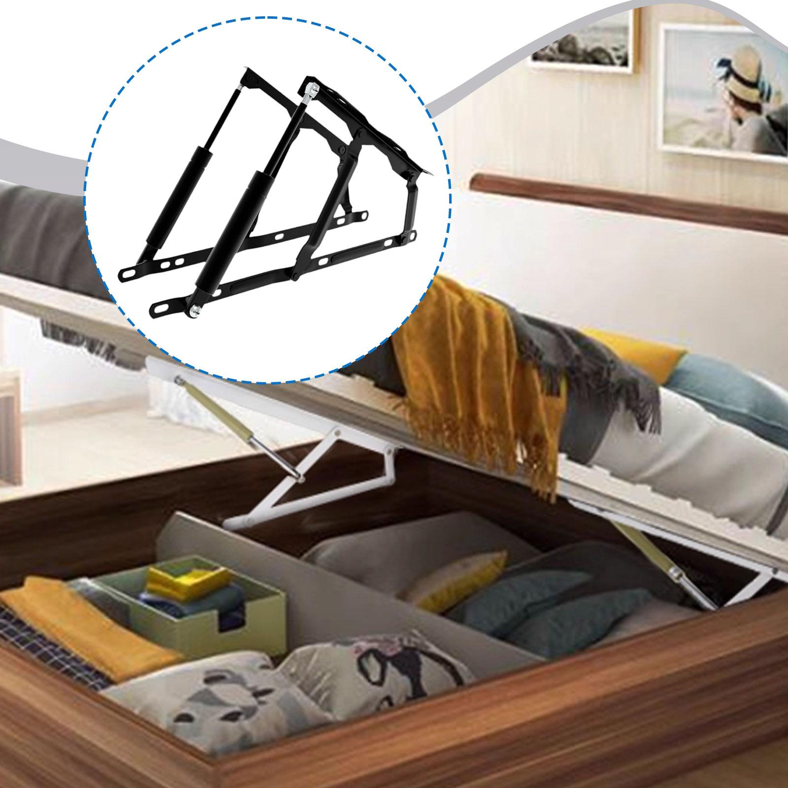 Gas Lift Storage Bed Hydraulic - 2x آلية رفع السرير متعددة الاستخدامات