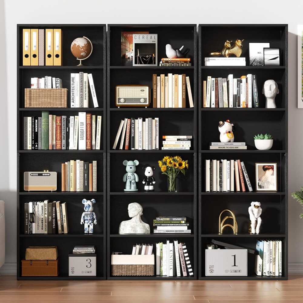 رف كتب مفتوح بـ 6 طبقات، ارتفا - مراجعة Storage وسعره