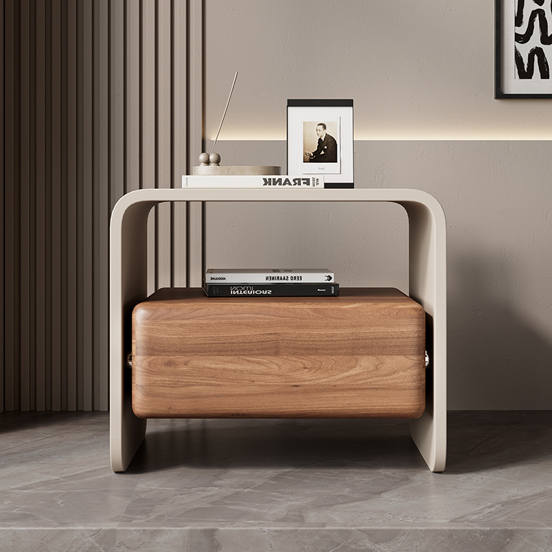 طاولات جانبية فاخرة من الخشب ا - مراجعة Solid Wood Nightstand 2 Drawers وسعره