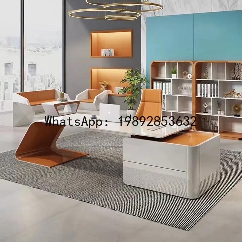 H5.15 مكتب تنفيذي أنيق للمدراء - مراجعة Chairs وسعره