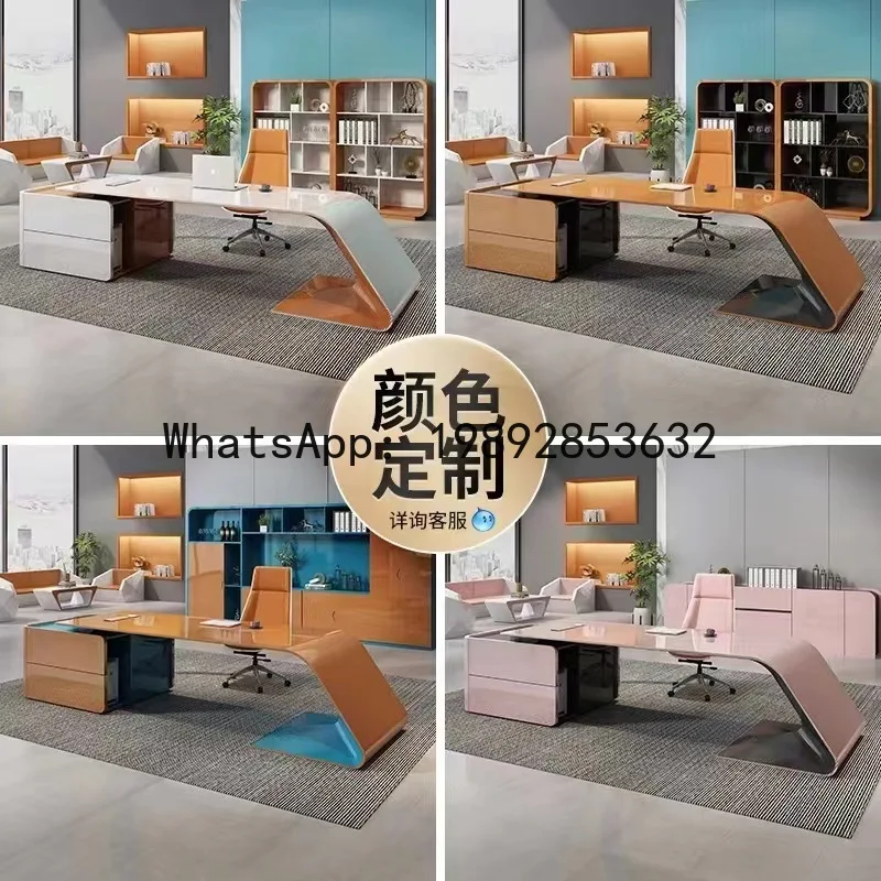H5.15 مكتب تنفيذي أنيق للمدراء - مراجعة Chairs وسعره