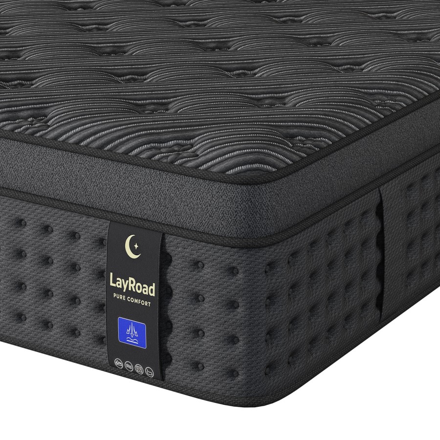 مرتبة هجينة من الإسفنج المطاطي - مراجعة Memory Foam Mattress In A Box Queen وسعره