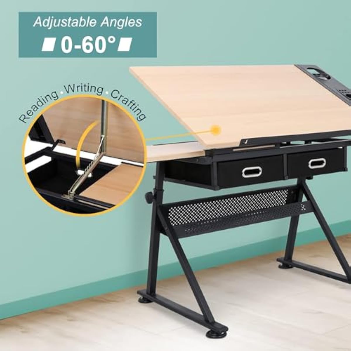 مكتب رسم قابل لتعديل الارتفاع  - مراجعة Tables وسعره