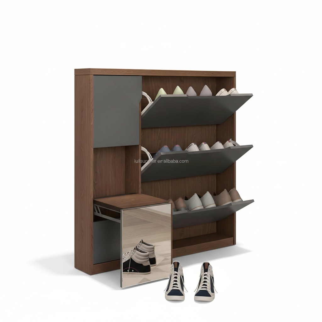 خزانة أحذية نحيفة، خزانة أحذية - مراجعة Shoe Rack Cabinet Narrow Entryway وسعره