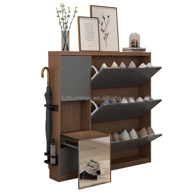 خزانة أحذية نحيفة، خزانة أحذية - مراجعة Shoe Rack Cabinet Narrow Entryway وسعره