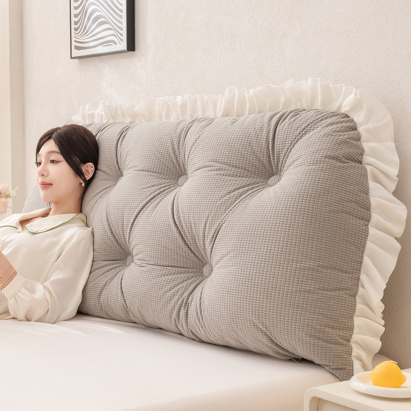 وسادة ظهر مبطنة مزخرفة بتصميم  - مراجعة Headboard Cushion Backrest Tatami وسعره