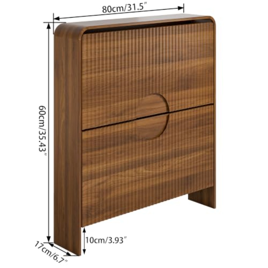 خزانة أحذية ضيقة للمدخل، خزانة - مراجعة Shoe Rack Cabinet Narrow Entryway وسعره