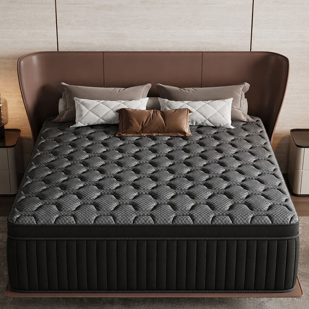 مرتبة، مقاسات 8 10 12 14، فردي - مراجعة Memory Foam Mattress In A Box Queen وسعره