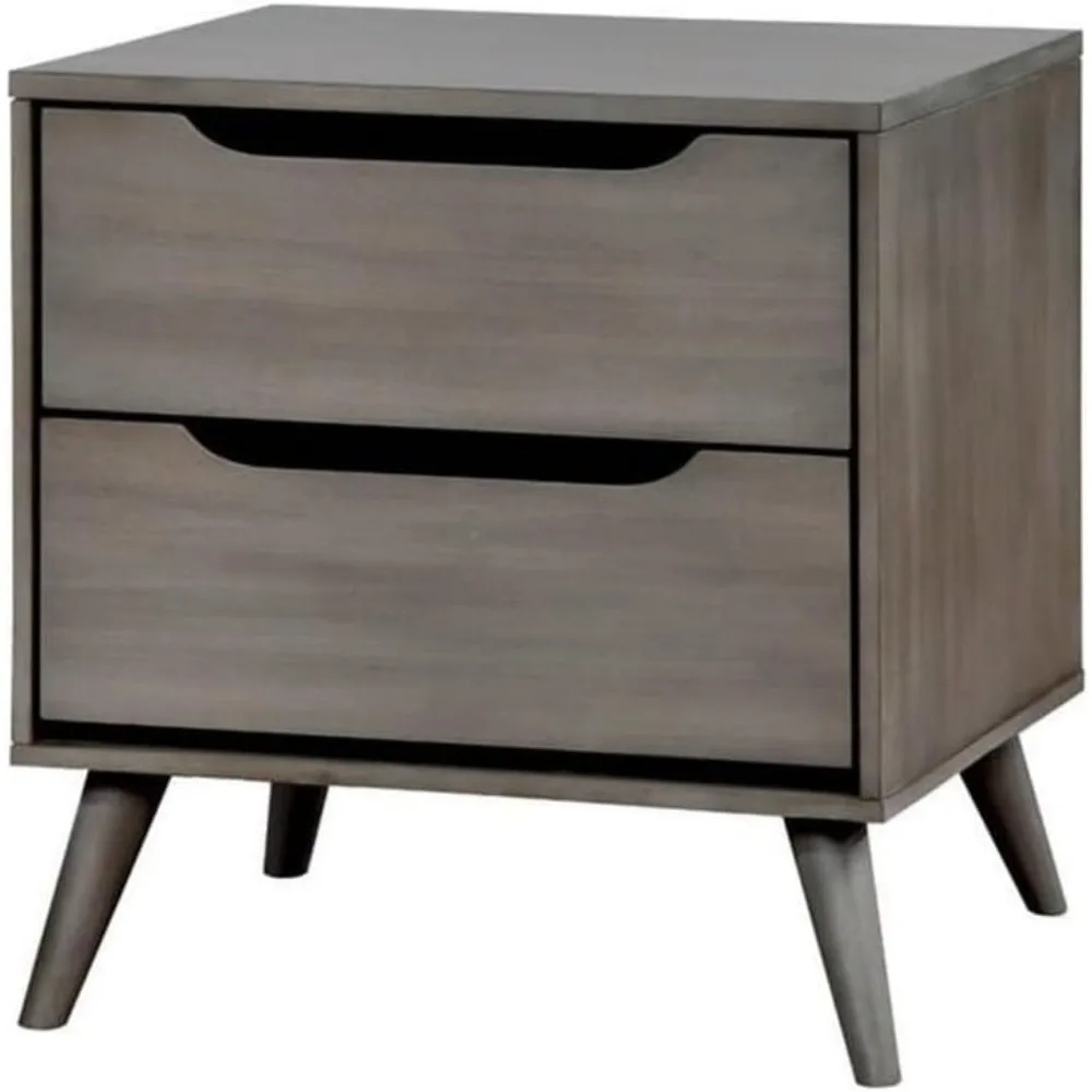 لـ 2-Drawer من الخشب الصلب في  - مراجعة Solid Wood Nightstand 2 Drawers وسعره