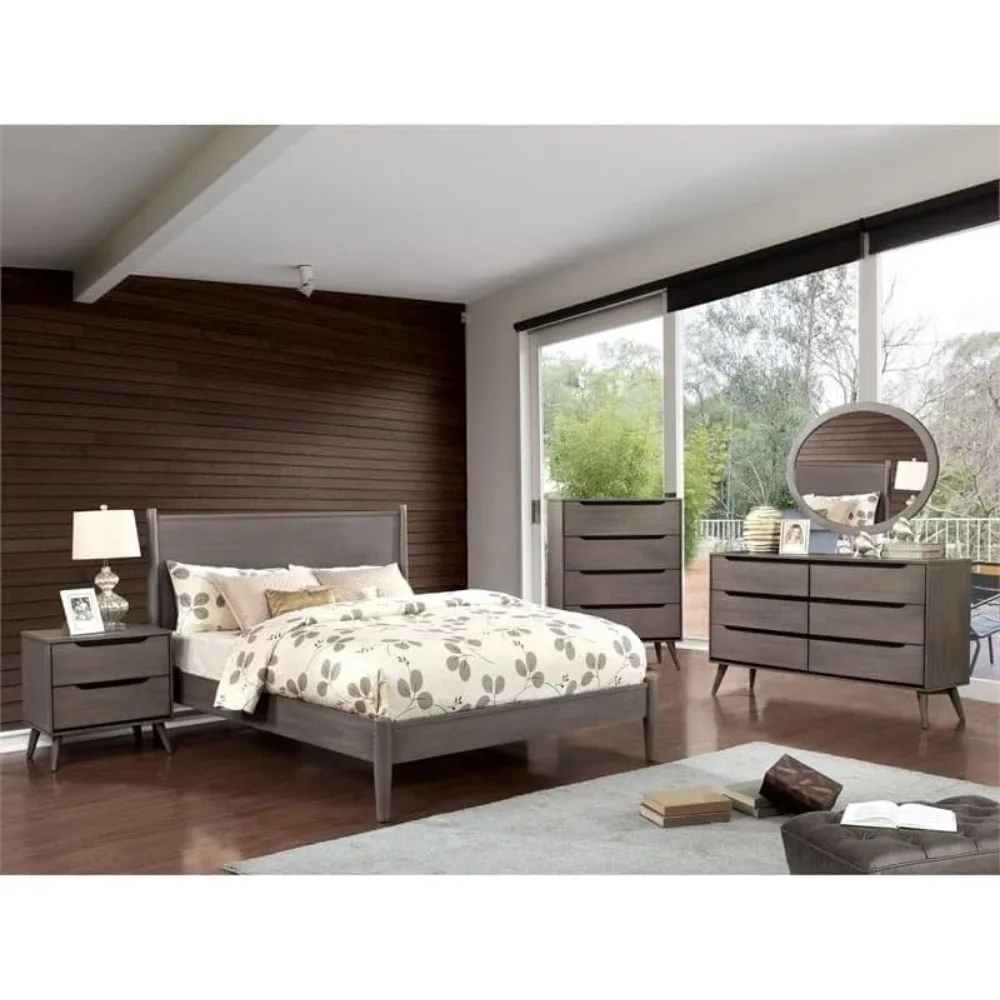 لـ 2-Drawer من الخشب الصلب في  - مراجعة Solid Wood Nightstand 2 Drawers وسعره