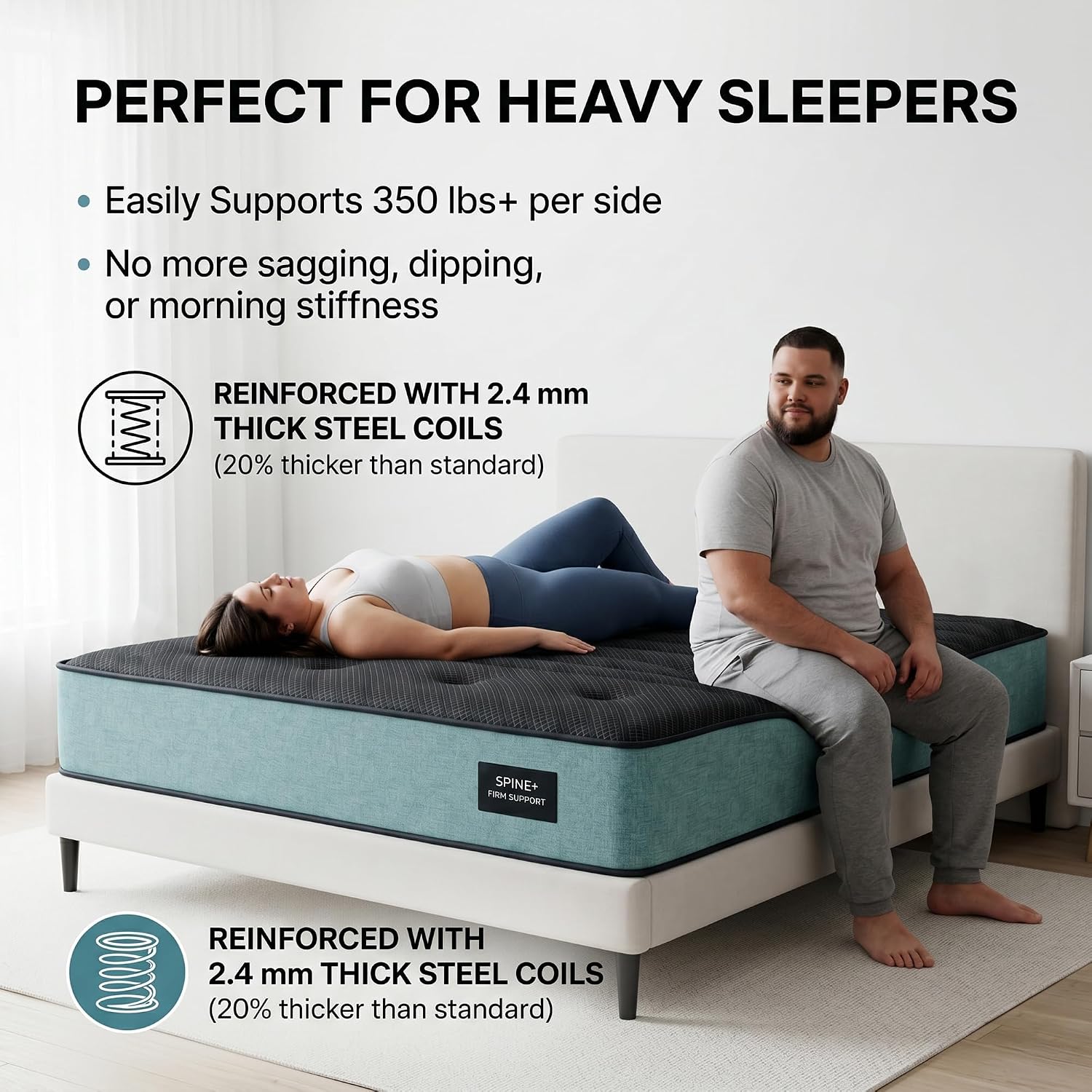مرتبة كوين فائقة الصلابة مقاس  - مراجعة Memory Foam Mattress In A Box Queen وسعره