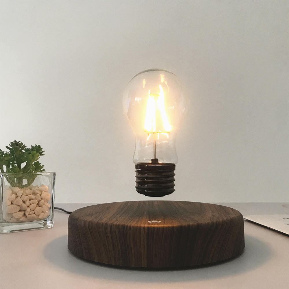 مصباح الإرتفاع المغناطيسي الإب - مراجعة Floating Nightstand With Led Light وسعره