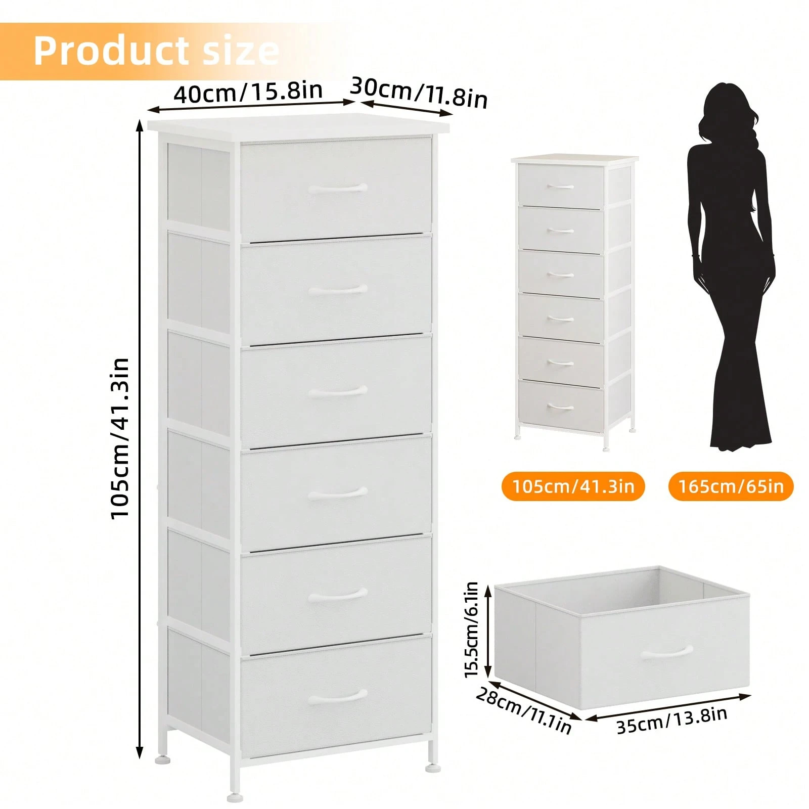 طاولة جانبية تومنك بـ 6 أدراج، - مراجعة Bedroom Furniture وسعره
