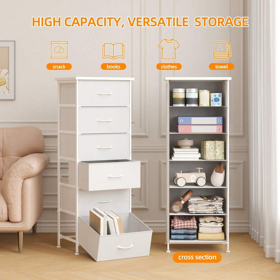 طاولة جانبية تومنك بـ 6 أدراج، - مراجعة Bedroom Furniture وسعره