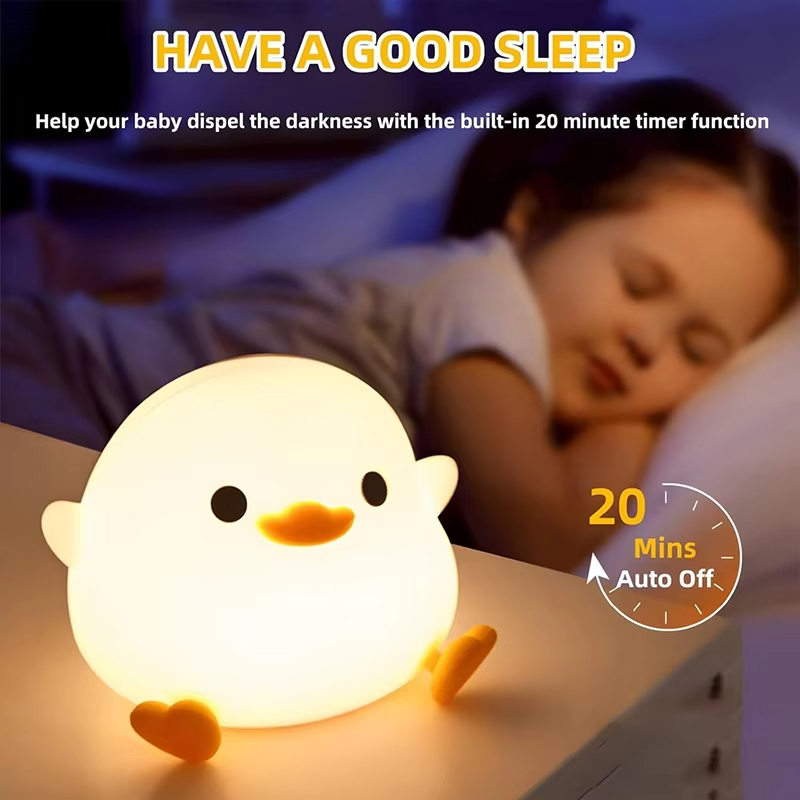 مصباح ليلي LED على شكل بطة لطي - مراجعة Floating Nightstand With Led Light وسعره