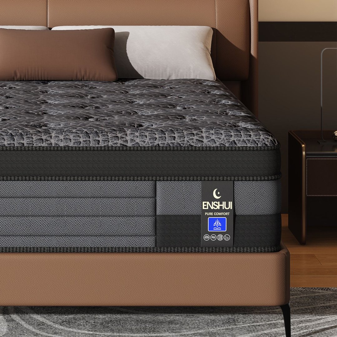 مرتبة ميموري فوم مقاس 12/14 بو - مراجعة Memory Foam Mattress In A Box Queen وسعره