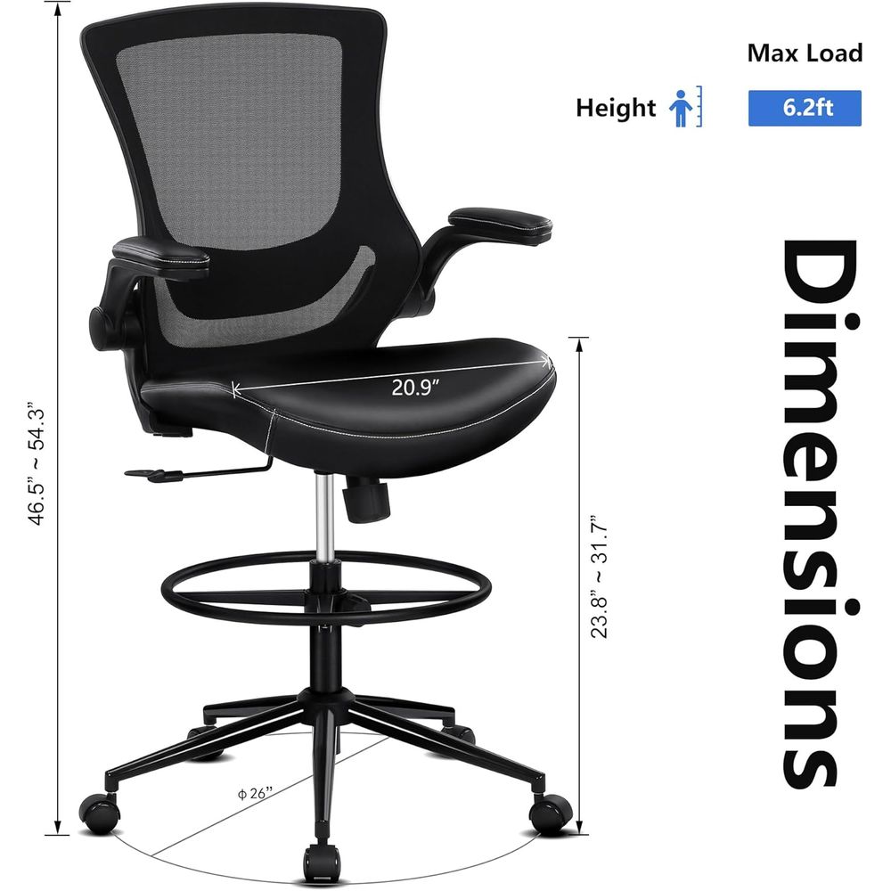 كرسي مكتب مريح قابل للإمالة بظ - مراجعة Chairs وسعره